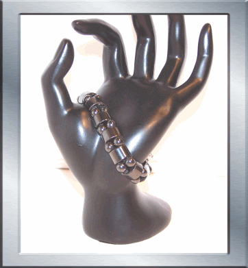 Magnetic Hematite Bracelet BM-264.